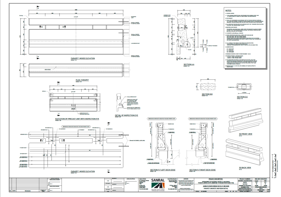 Engineers concrete drawing placeholder