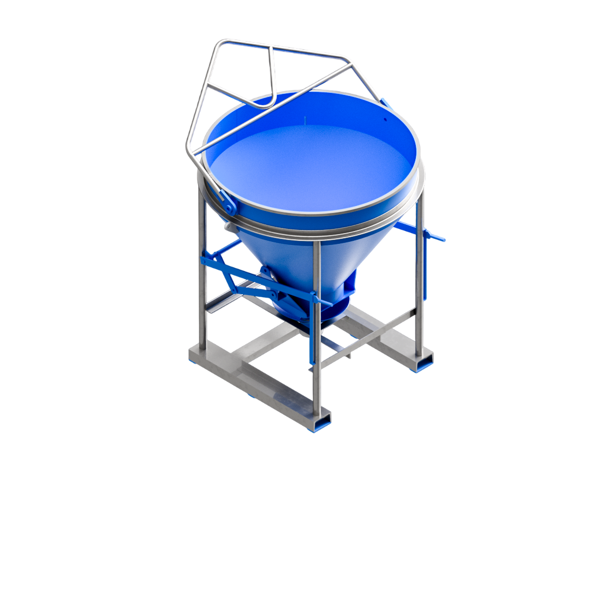 Concrete Buckets - Bottom Discharge with side shute