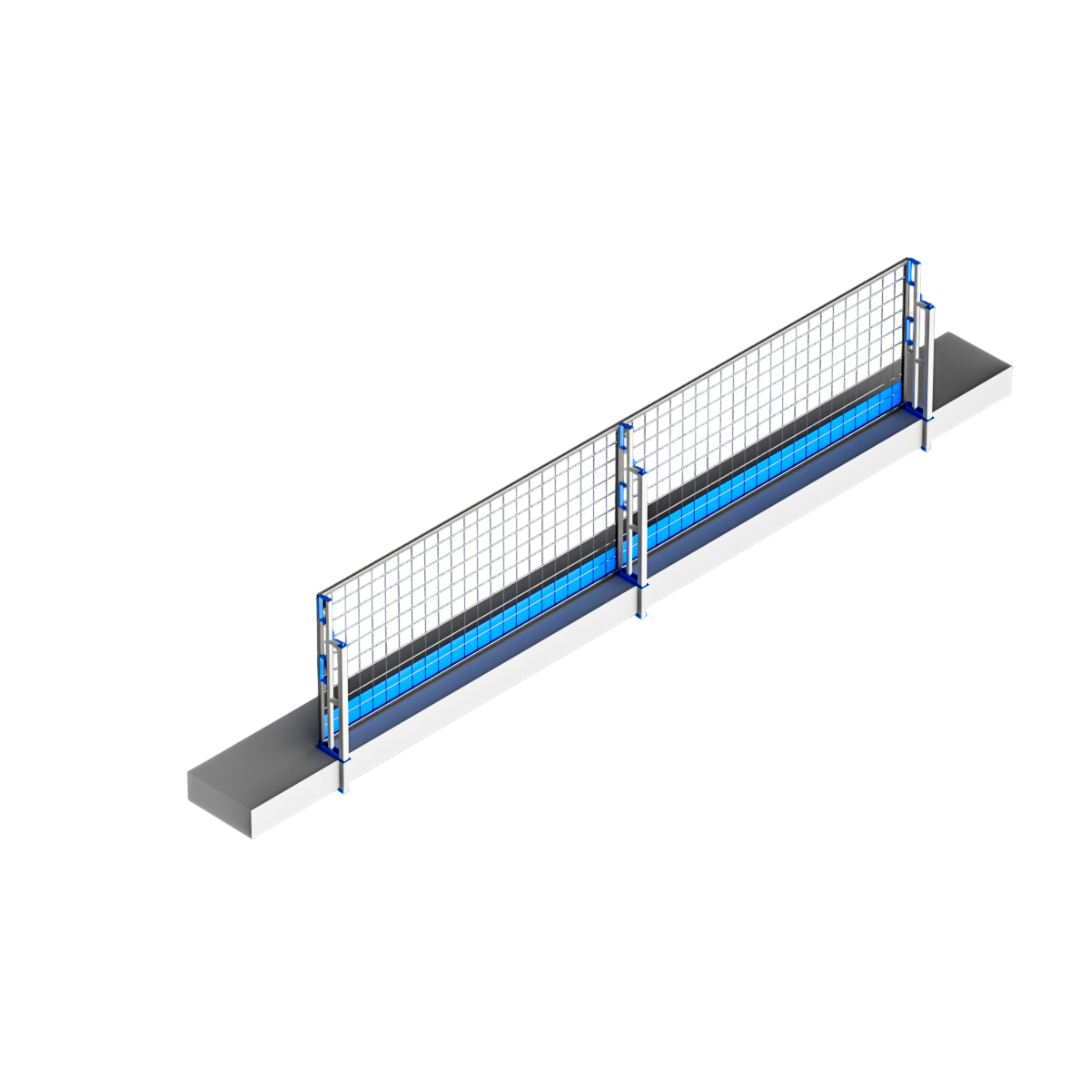 Slab Edge Handrail Bracket (heavy duty and light Duty)